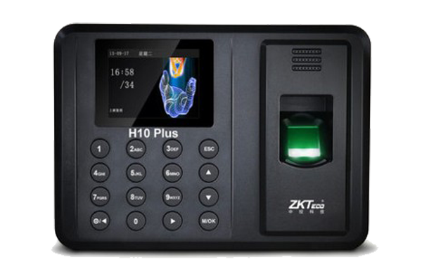 中控H10PLUS指纹考勤机