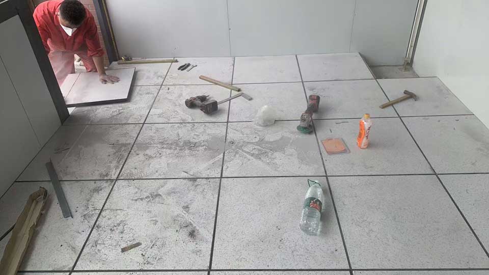 江门静电地板安装